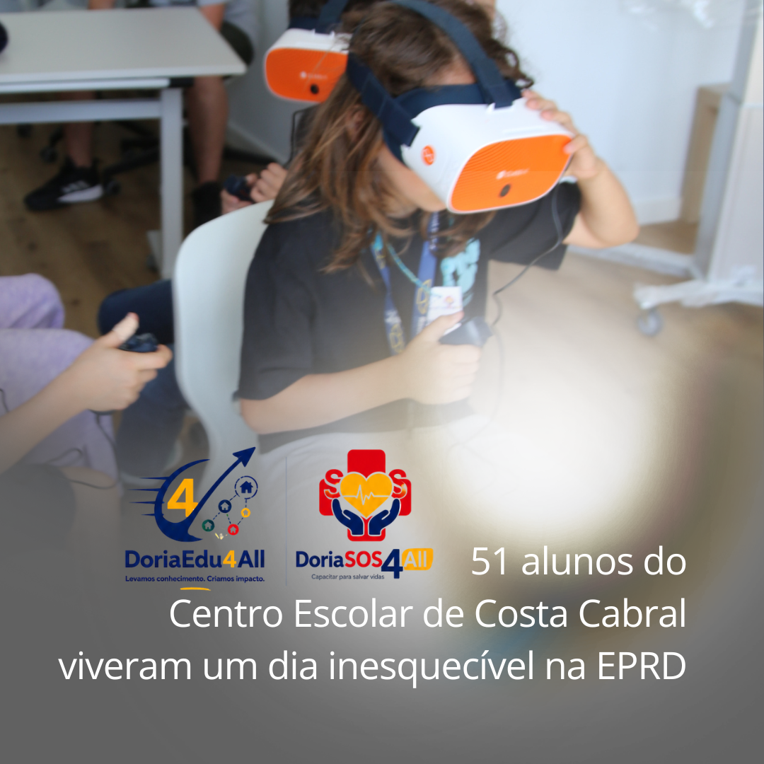 51 alunos do Centro Escolar de Costa Cabral viveram um dia inesquecível na EPRD