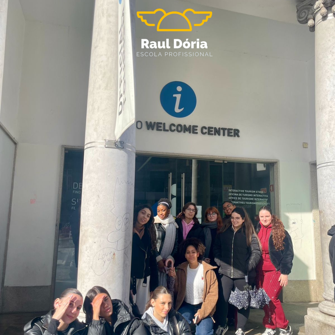 Curso de Turismo no Porto: alunos da EPRD visitam o Porto Welcome Center