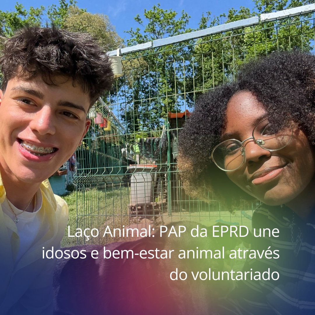 Laço Animal: PAP da EPRD une idosos e bem-estar animal através do voluntariado
